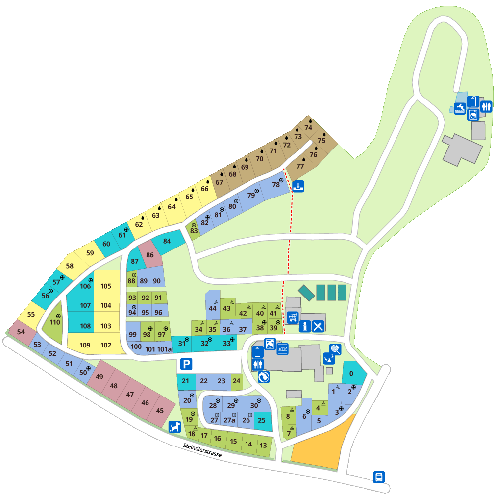 Lageplan JungfrauCamp Interlaken