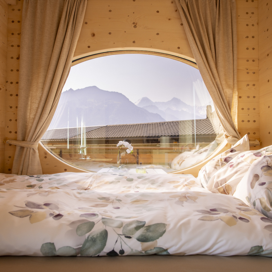 Luxuriöse Tiny Lodges auf dem Jungfrau Camp